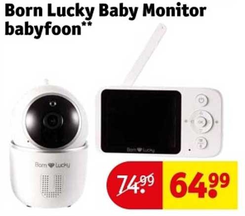 Born Lucky Baby Monitor babyfoon
