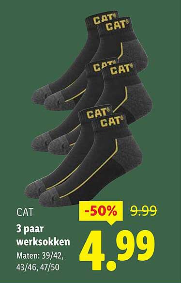 CAT 3 paar werksokken