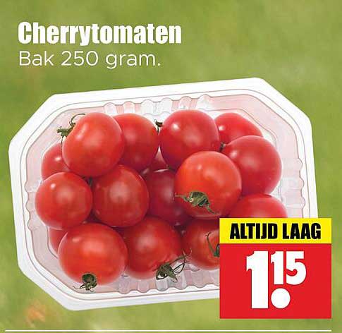 Cherrytomaten Bak 250 gram.