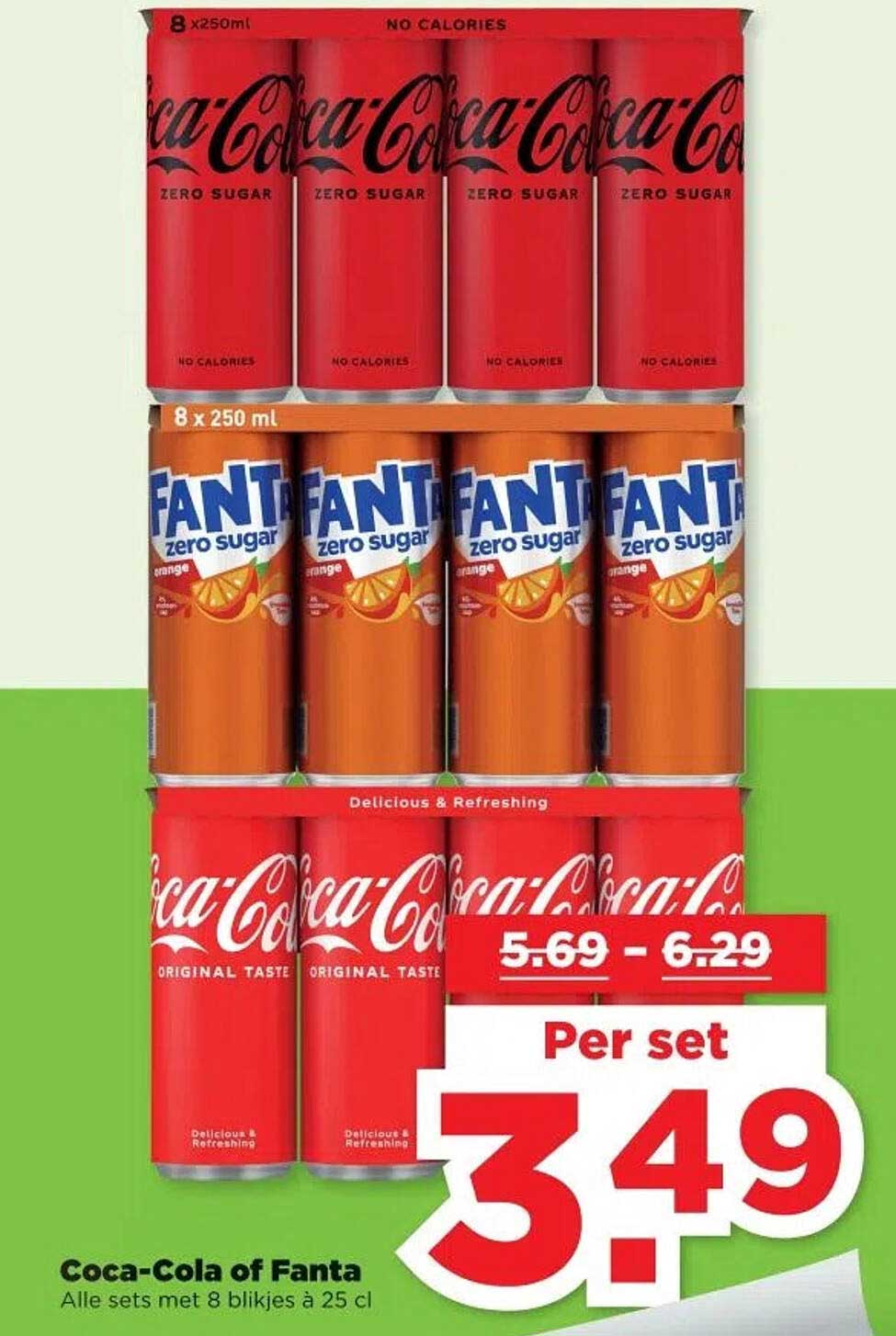 Coca-Cola of Fanta