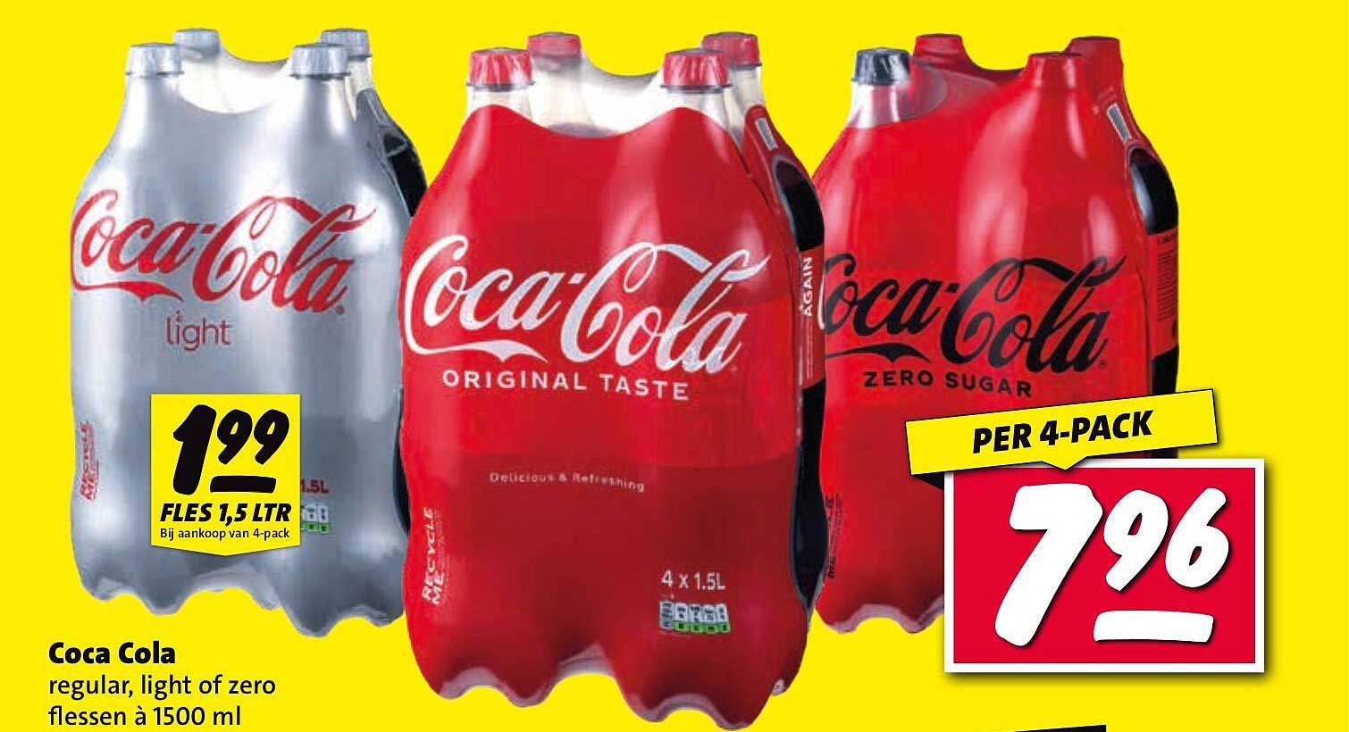 Coca Cola per 4-pack