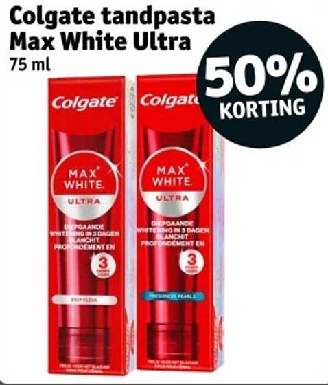 Colgate tandpasta Max White Ultra 75 ml