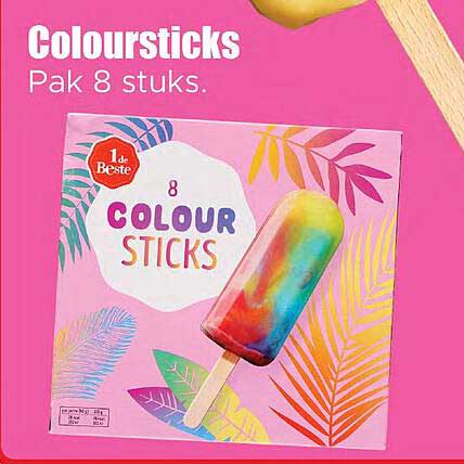 Coloursticks - Pak 8 stuks.