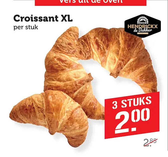 Croissant XL per stuk