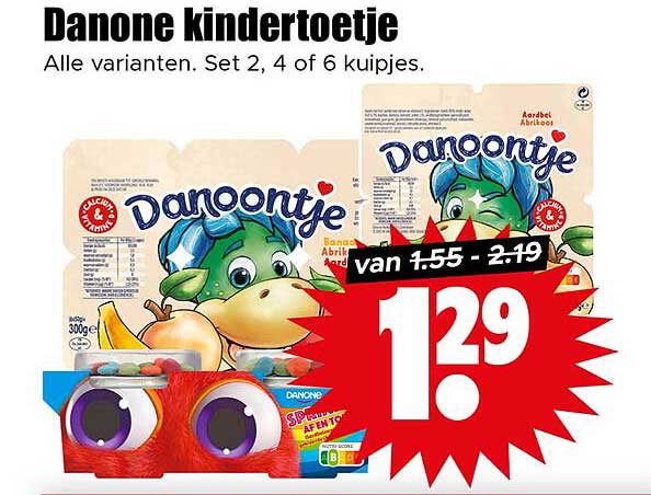 Danone kindertoeetje