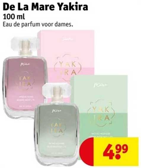 De La Mare Yakira 100 ml Eau de parfum voor dames.