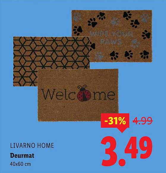 Deurmat Livarno Home