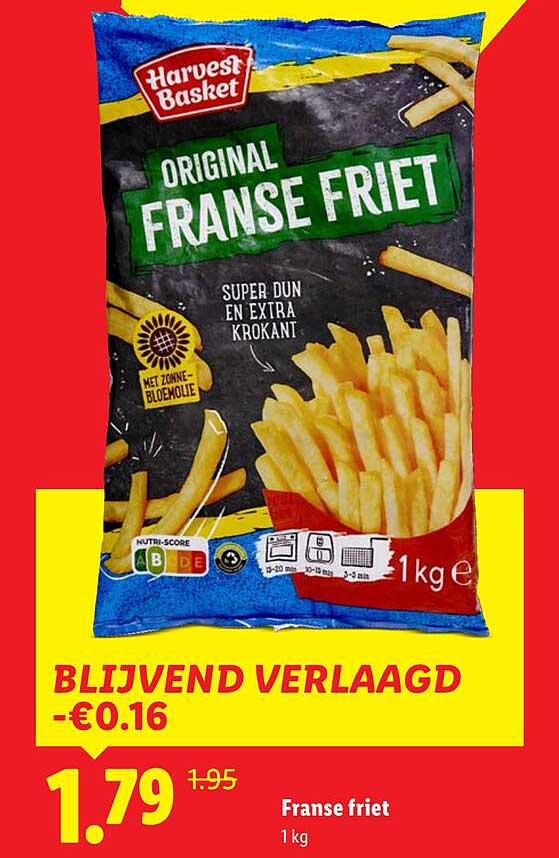 Franse friet 1 kg