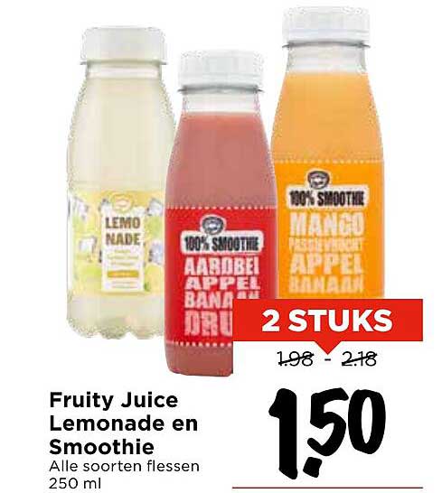 Fruity Juice Lemonade en Smoothie