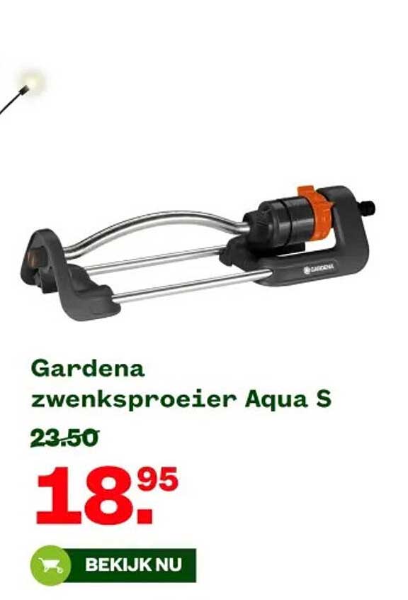 Gardena zwengksproeier Aqua S