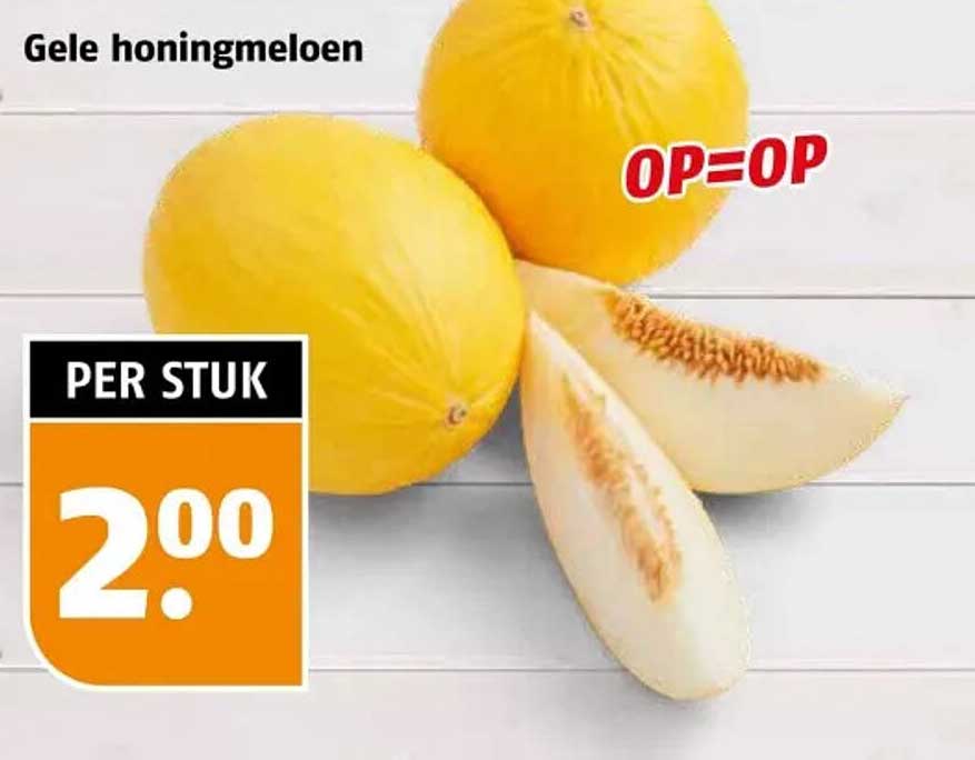 Gele honingmeloen