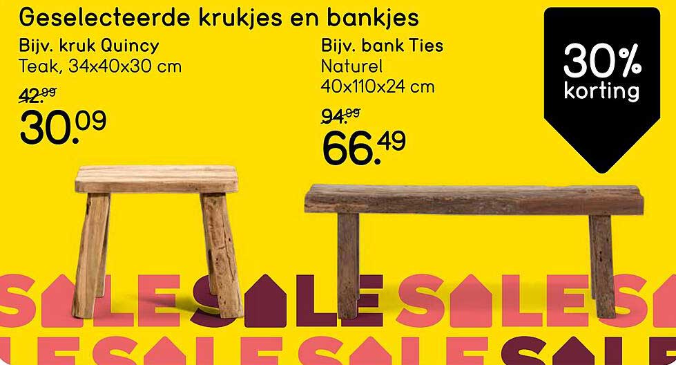 Geselecteerde krukjes en bankjes