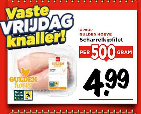 GULDEN HOEVE Scharrelkipfilet