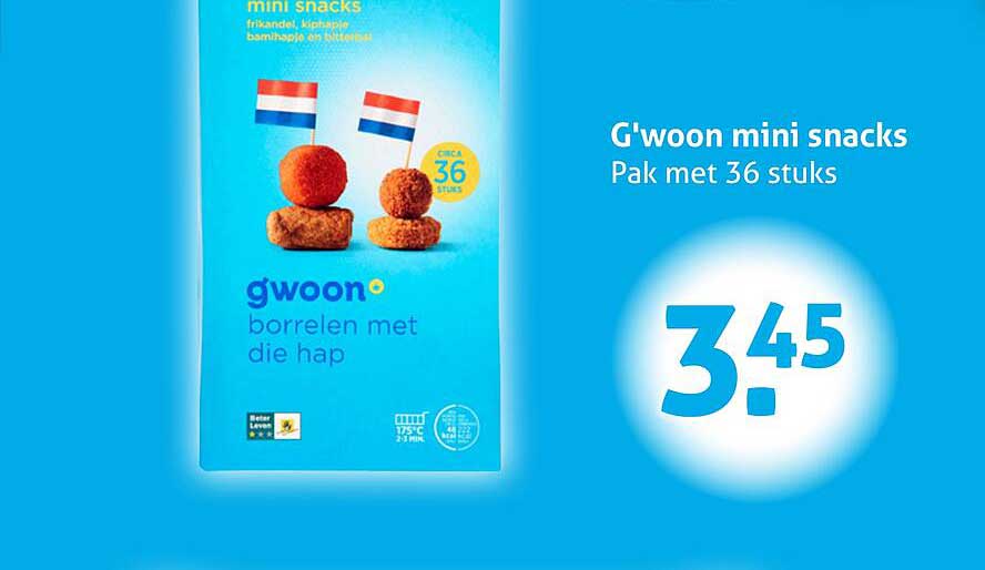 G'woon mini snacks