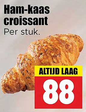 Ham-kaas croissant