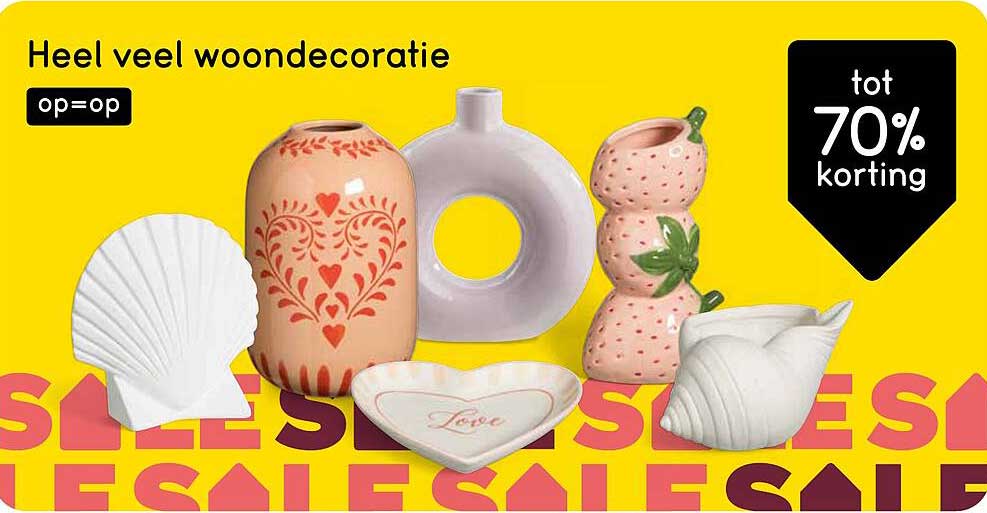 Heel veel woondecoratie