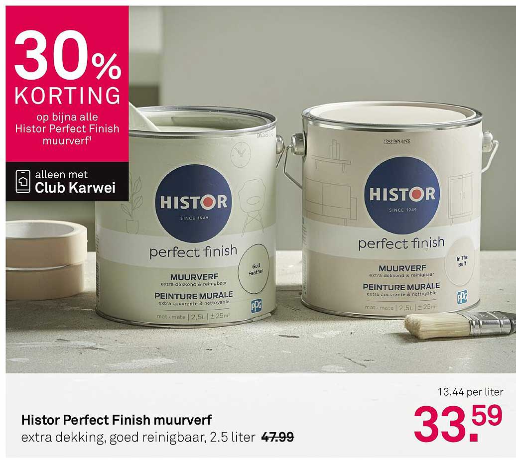 Histor Perfect Finish muurverf
