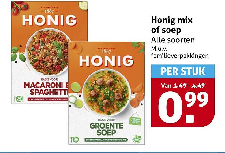 Honig mix of soep