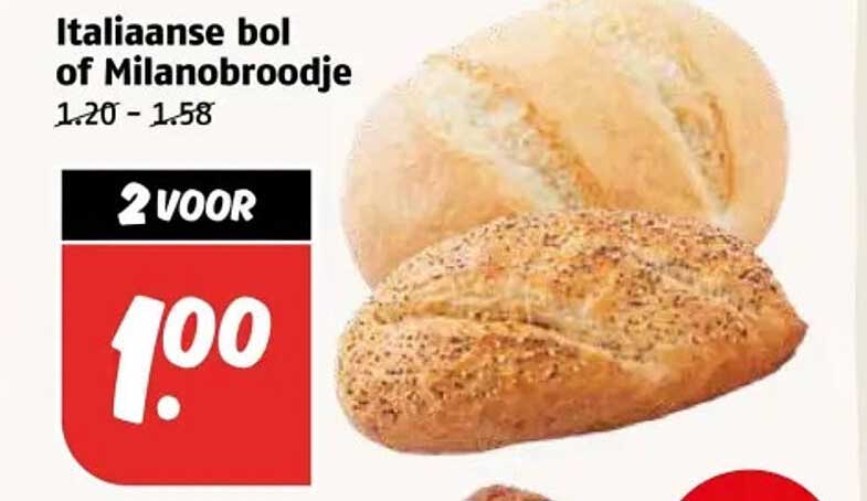 Italiaanse bol of Milanobroodje