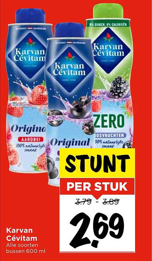 Karvan Cévitam Alle soorten bussen 600 ml