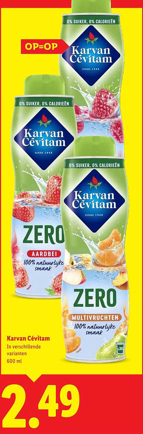 Karvan Cévitam in verschillende varianten 600 ml