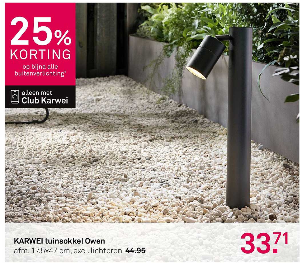Karwei tuin sokkel Owen