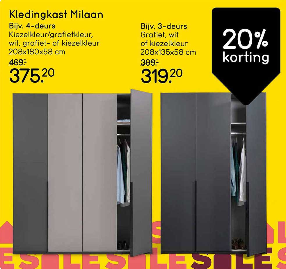 Kledingkast Milaan