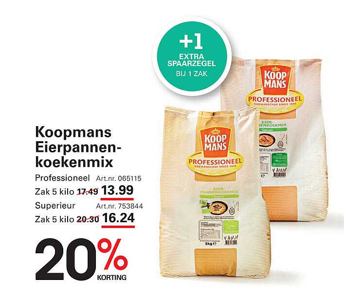 Koopmans Eierpannenkoekenmix