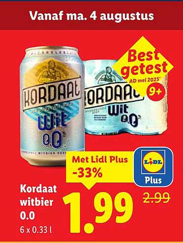 Kordaalt witbier 0.0