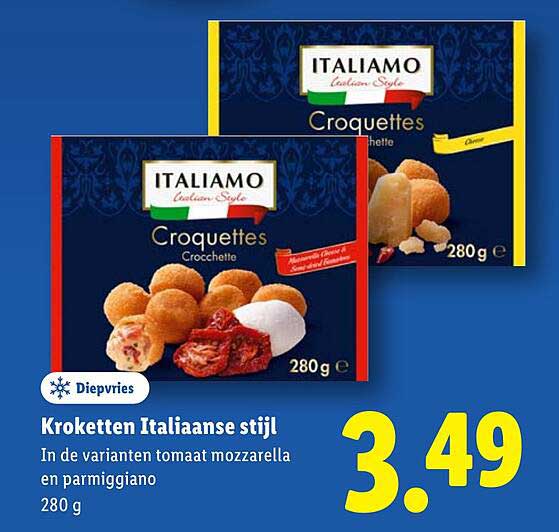 Kroketten Italiaanse stijl