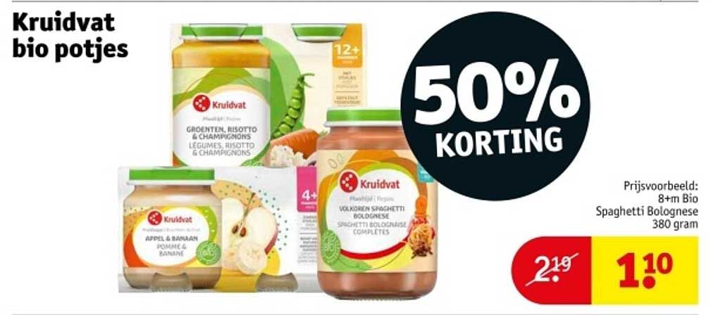 Kruidvat bio potjes