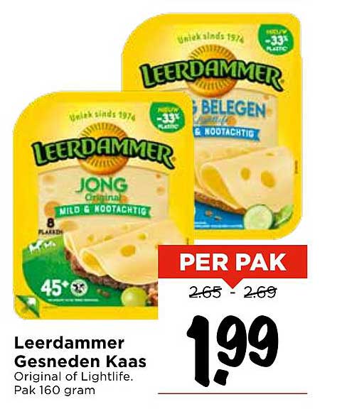 Leerdammer Gesneden Kaas