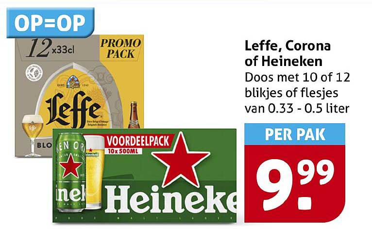 Leffe, Corona of Heineken