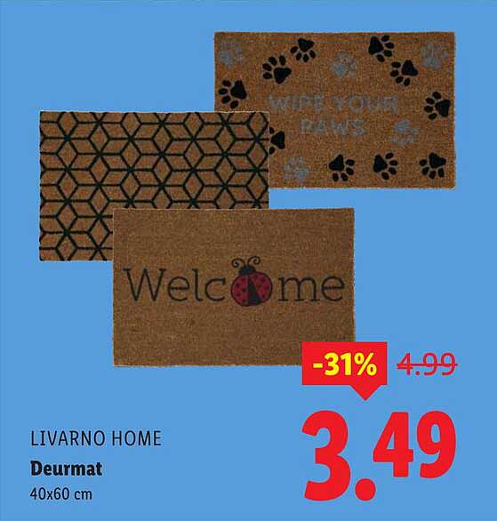 LIVARNO HOME Deurmat