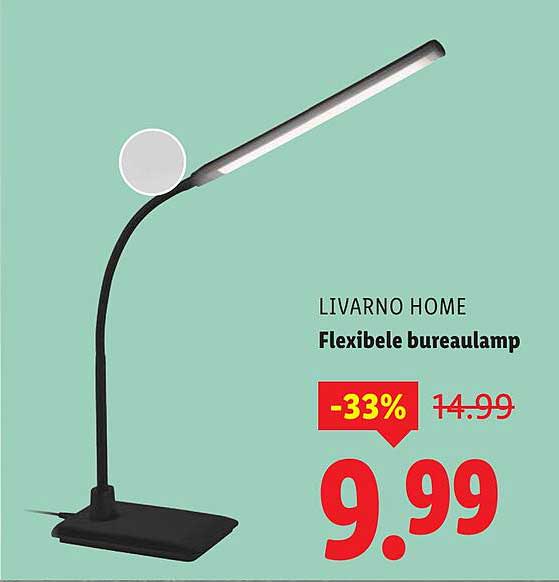 LIVARNO HOME Flexibele bureau lamp