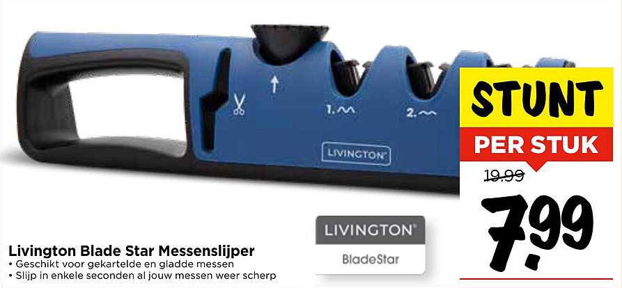 Livington Blade Star Messenslijper