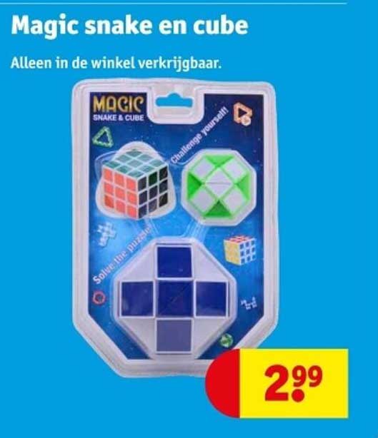 Magic snake en cube