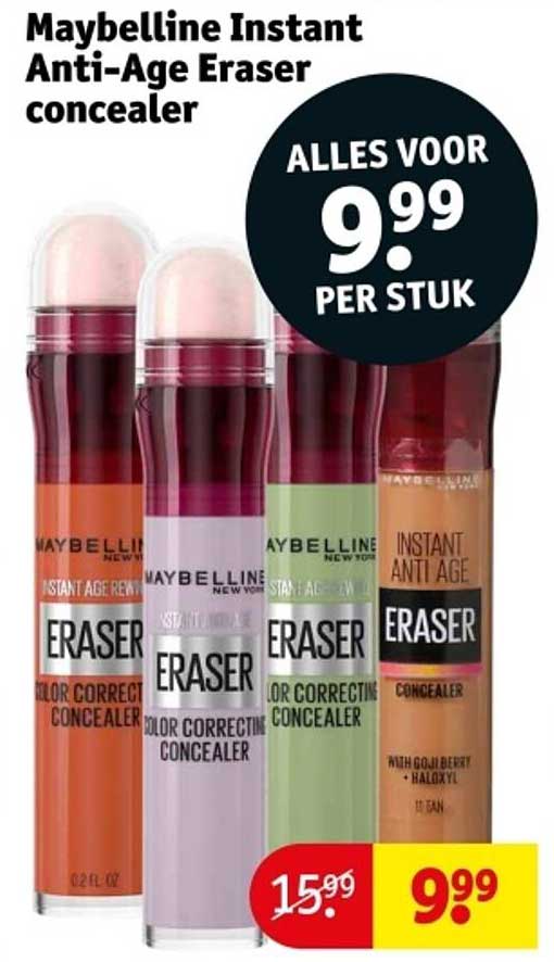 Maybelline Instant Anti-Age Eraser concealer