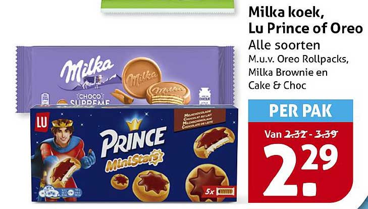 Milka koek, Lu Prince of Oreo