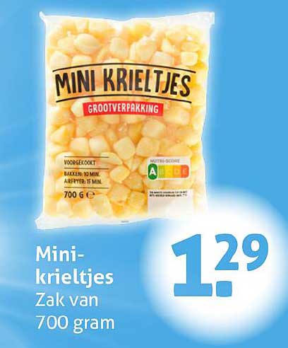 Mini-krieltjes Zak van 700 gram