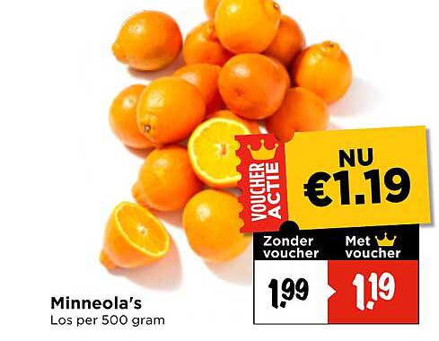 Minneola's Los per 500 gram