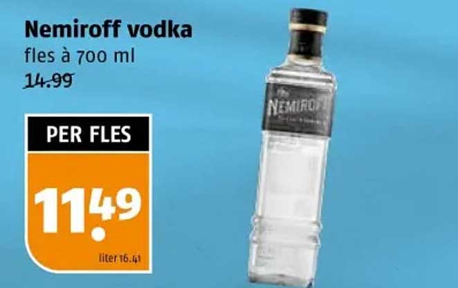 Nemiroff vodka fles à 700 ml
