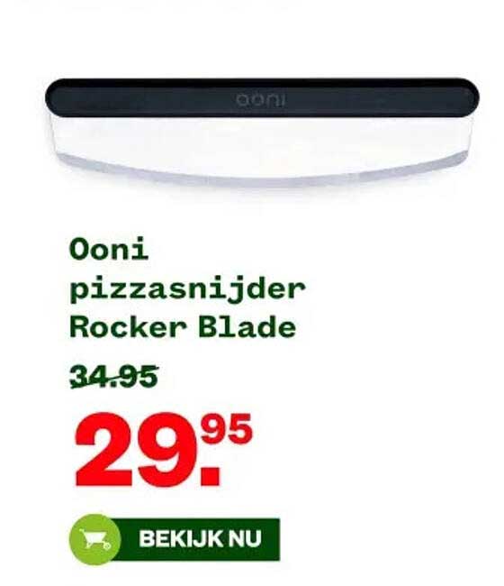 Ooni pizzasnijder Rocker Blade