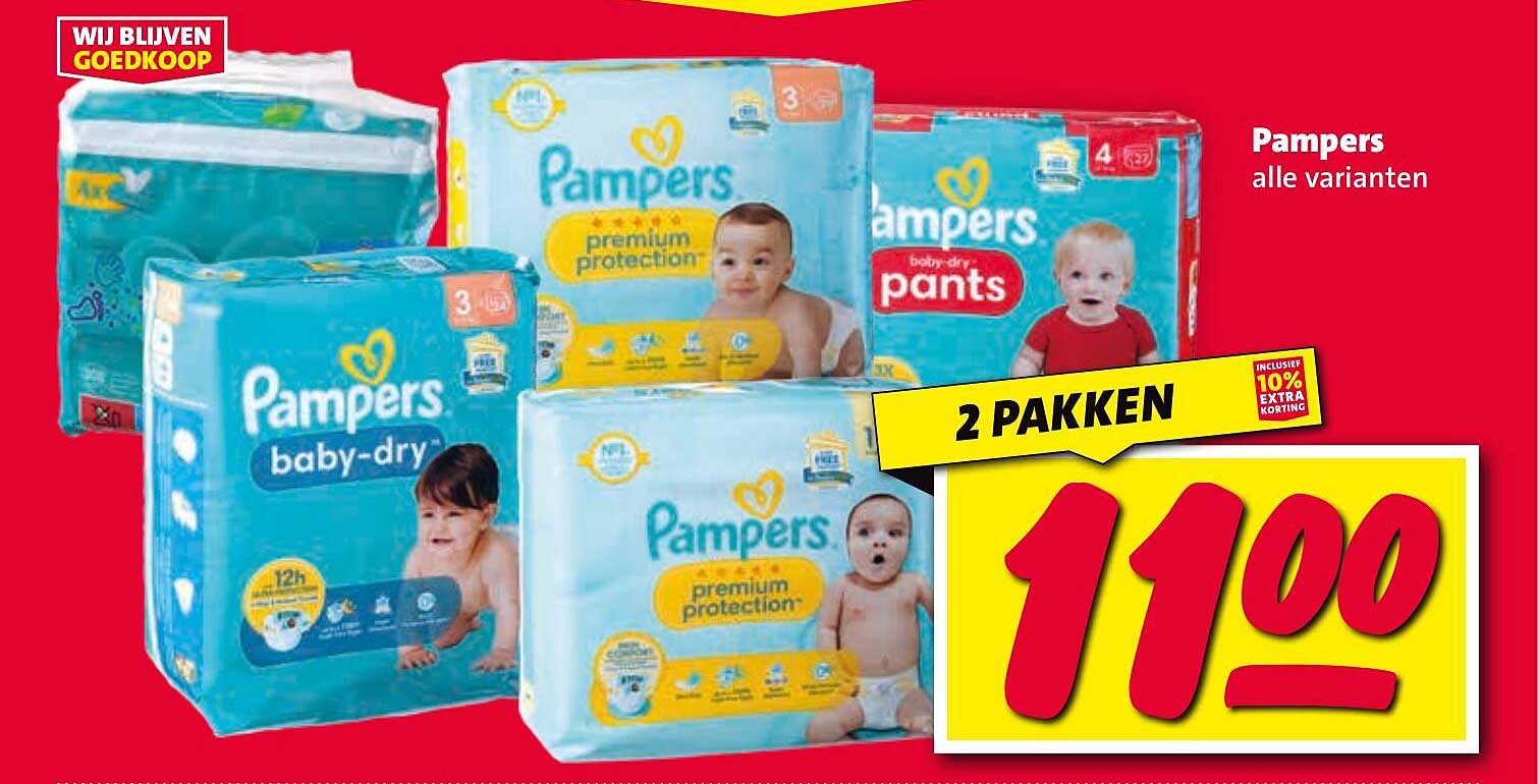 Pampers alle varianten
