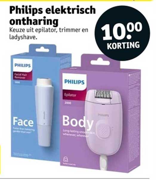 Philips elektrisch ontharing