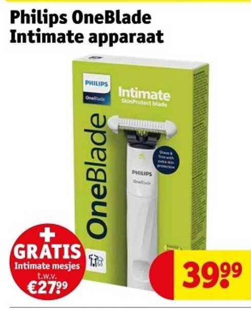 Philips OneBlade Intimate apparaat