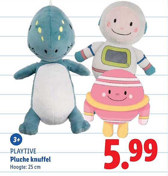 Pluche knuffel