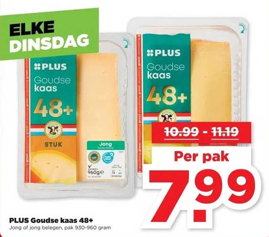 PLUS Goudse kaas 48+