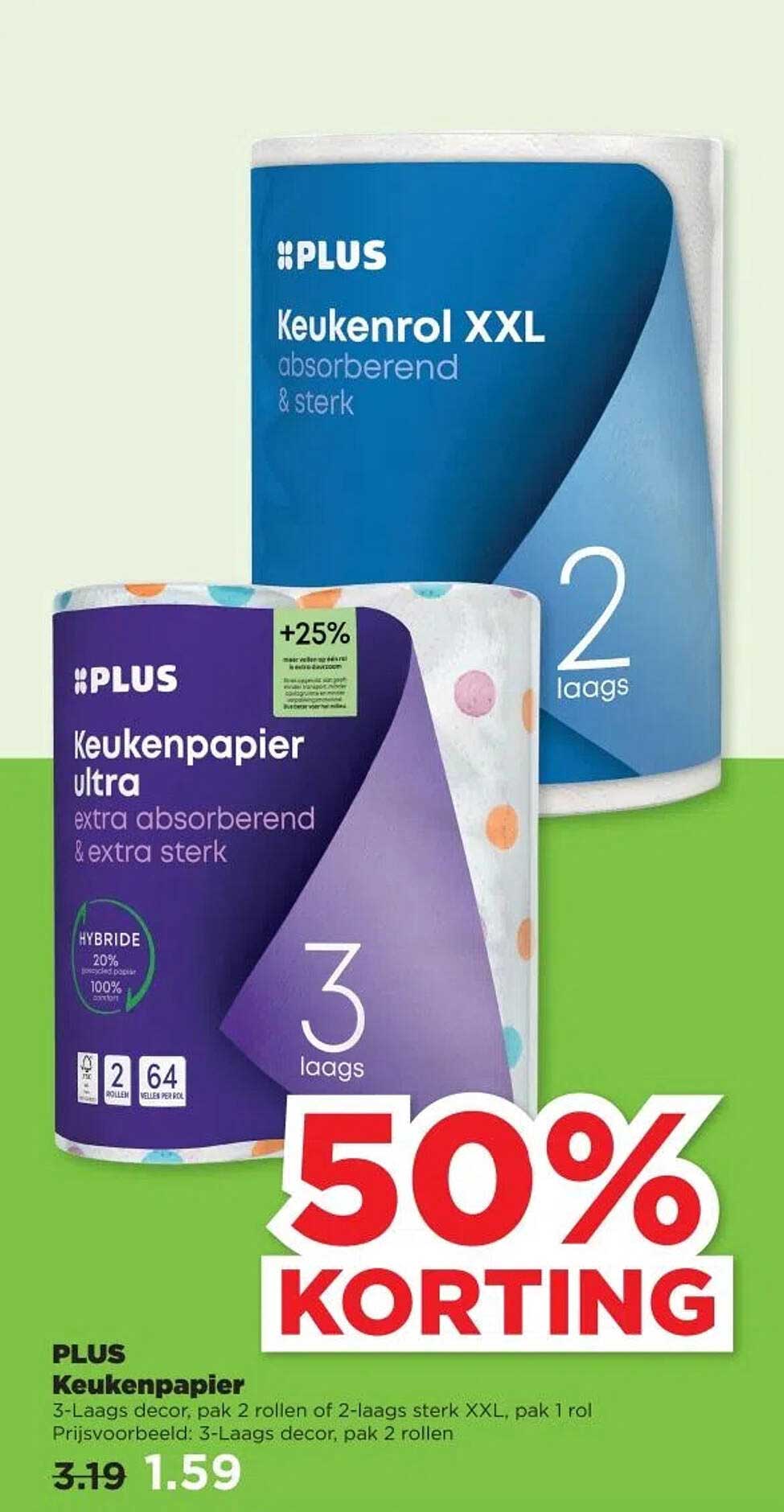 PLUS Keukenpapier