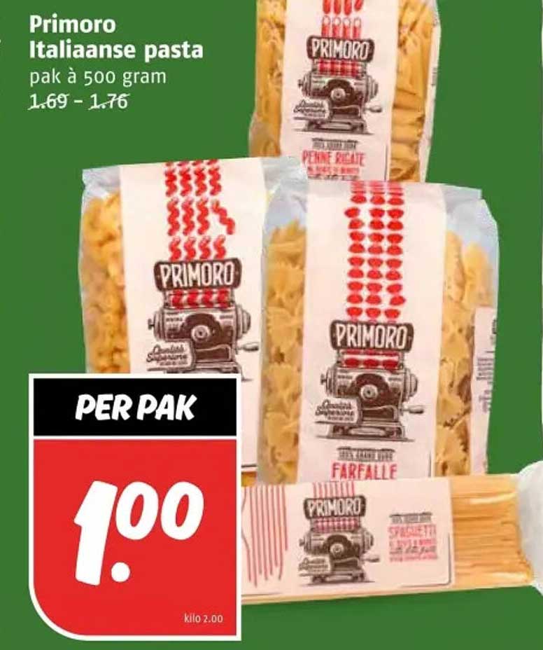 Primoro Italiaanse pasta pak à 500 gram